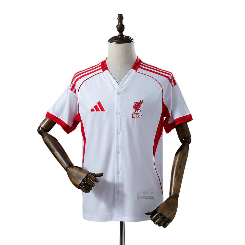 Liverpool - Camisola Edição Baseball v.2 25/26  1