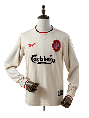 Liverpool - Camisola Secundária 96/97 Retro Manga Comprida