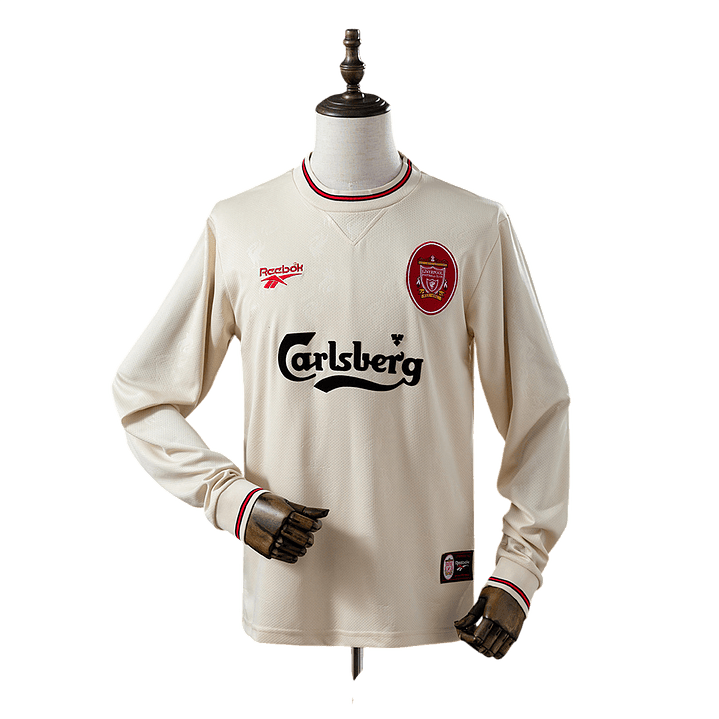 Liverpool - Camisola Secundária 96/97 Retro Manga Comprida 1