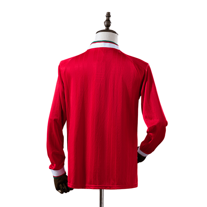 Liverpool - Camisola Principal 93/95 Retro Manga Comprida  2