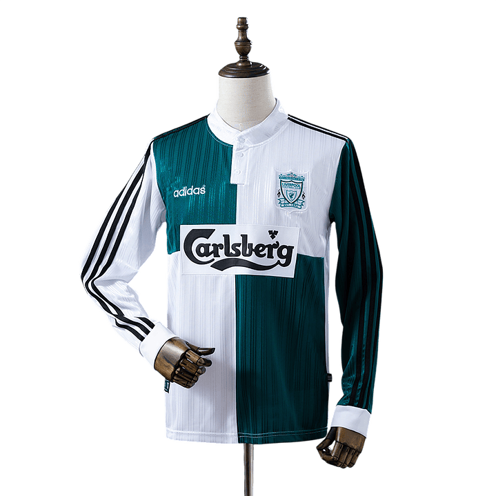 Liverpool - Camisola Secundária 95/96 Retro Manga Comprida 1