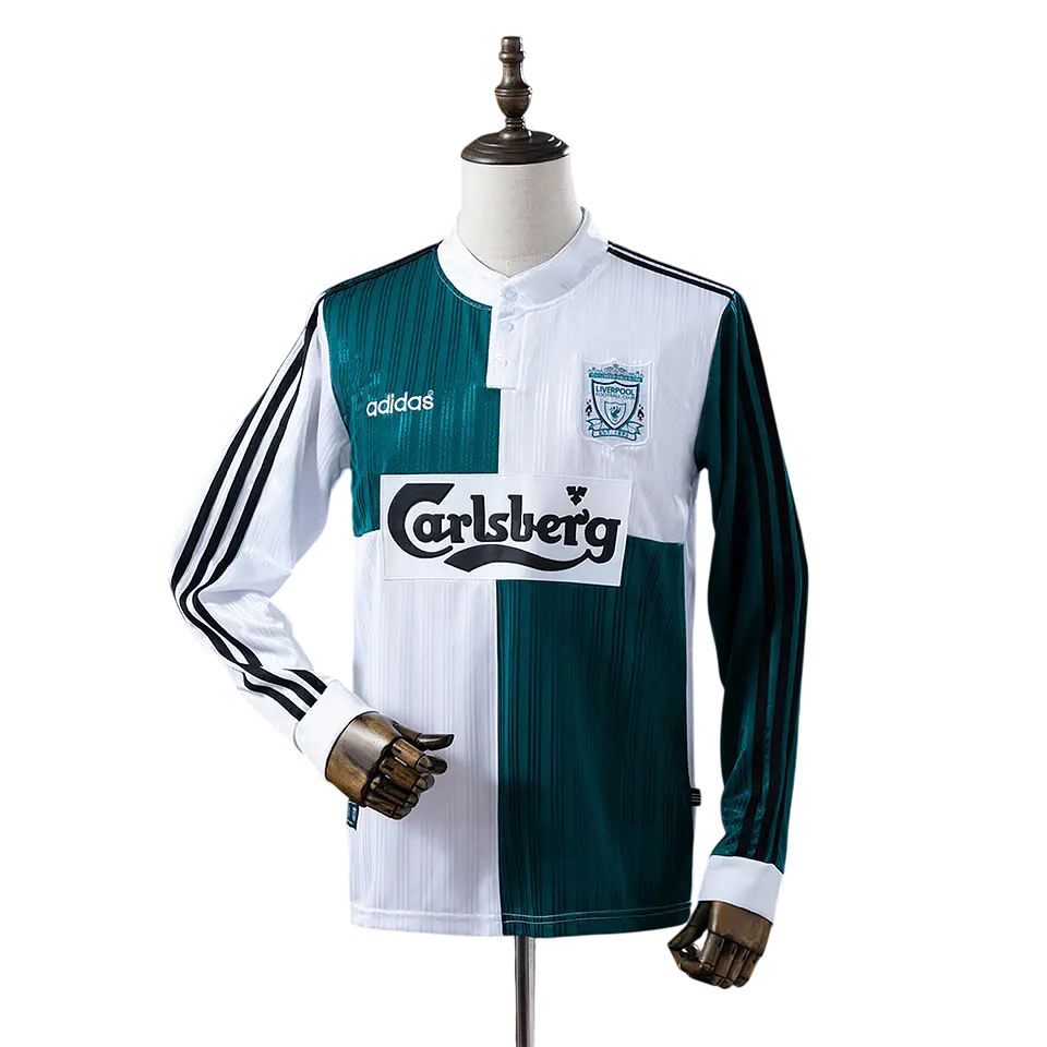 Liverpool - Camisola Secundária 95/96 Retro Manga Comprida 1
