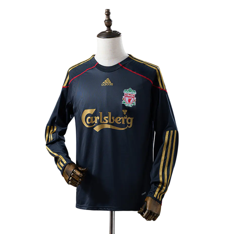 Liverpool - Camisola Secundária 09/10 Retro Manga Comprida 1