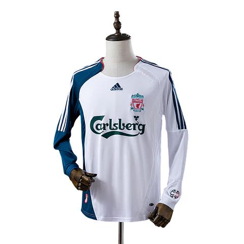 Liverpool - Camisola Secundária 06/08 Retro Manga Comprida