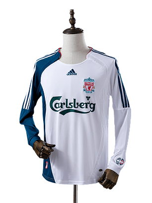 Liverpool - Camisola Secundária 06/08 Retro Manga Comprida