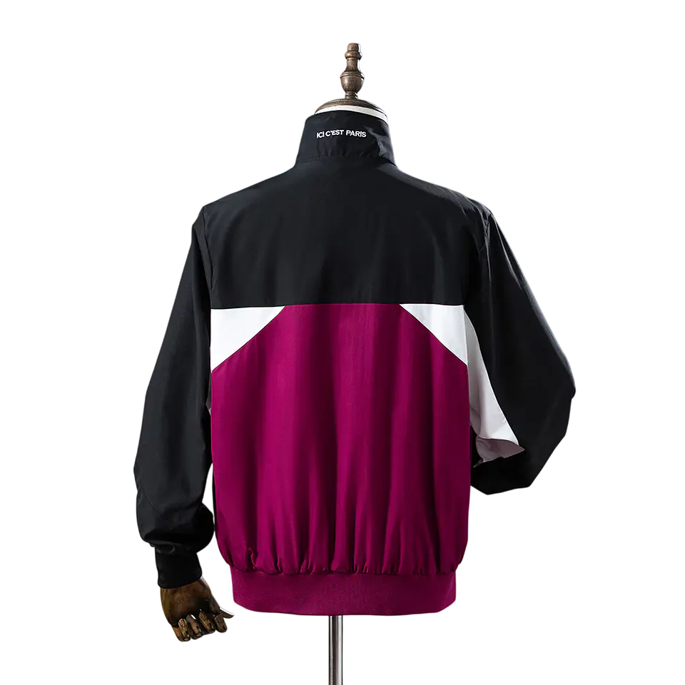 Paris Saint Germain - Casaco Preto e Roxo 2