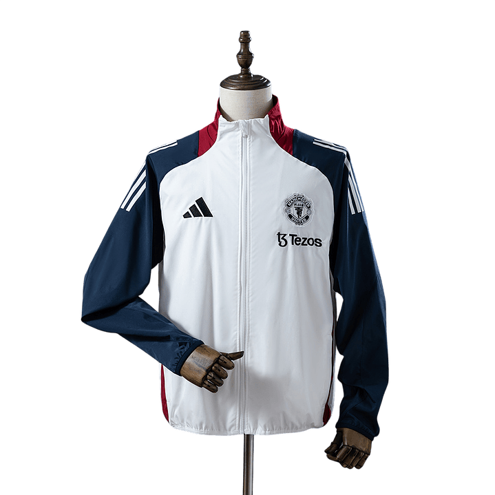 Manchester United - Casaco Branco e Azul Marinho 1