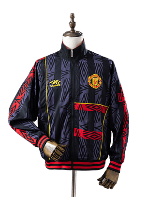 Manchester United - Casaco Preto e Vermelho 92/94