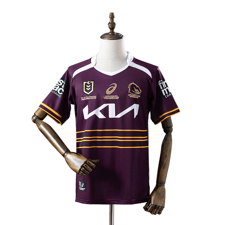 Brisbane Broncos - Camisola Edição Campeão 2025 1