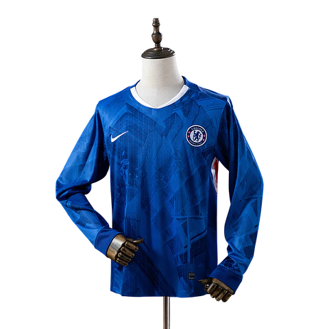 Chelsea - Camisola Principal 25/26 Manga Comprida