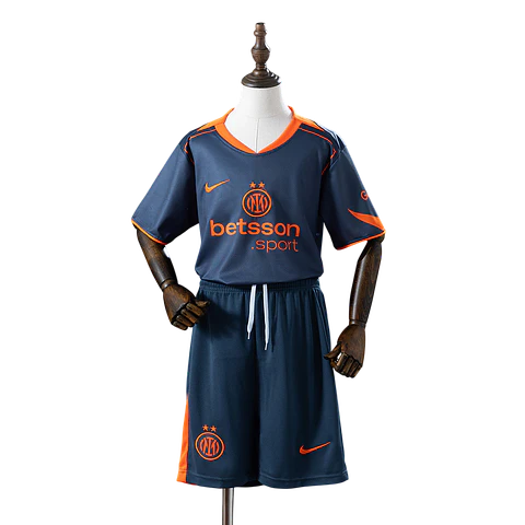 Inter de Milão - Kit Criança Alternativo 25/26