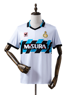 Inter de Milão - Camisola Secundária 90/91 Retro 