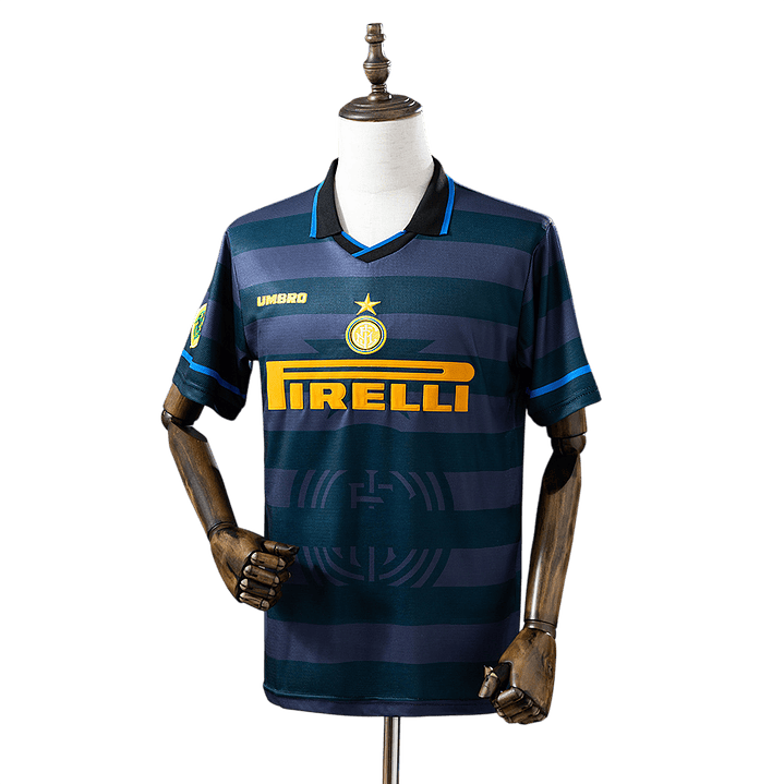 Inter de Milão - Camisola Alternativa 97/98 Retro 1