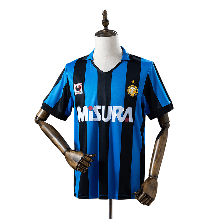 Inter de Milão - Camisola Principal 90/91 Retro 1