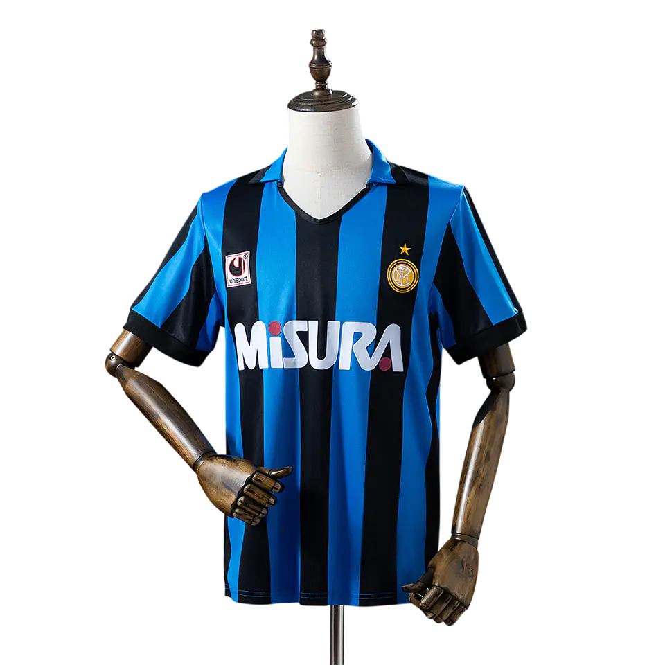 Inter de Milão - Camisola Principal 90/91 Retro 1