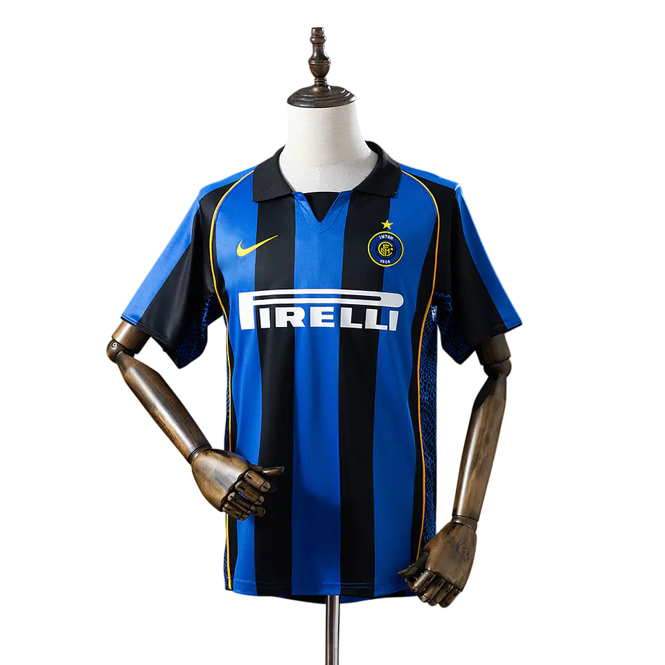 Inter de Milão - Camisola Principal 01/02 Retro 1