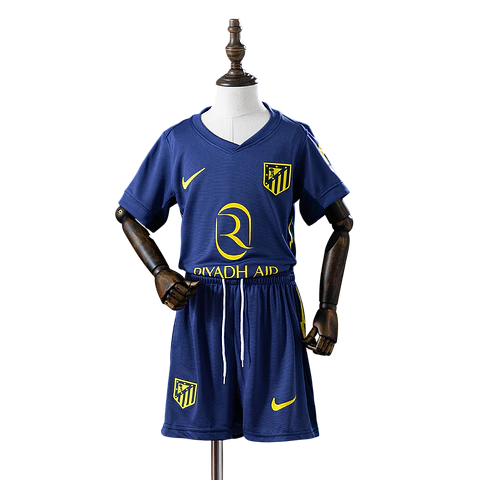 Atlético Madrid - Kit de Criança Secundário 25/26