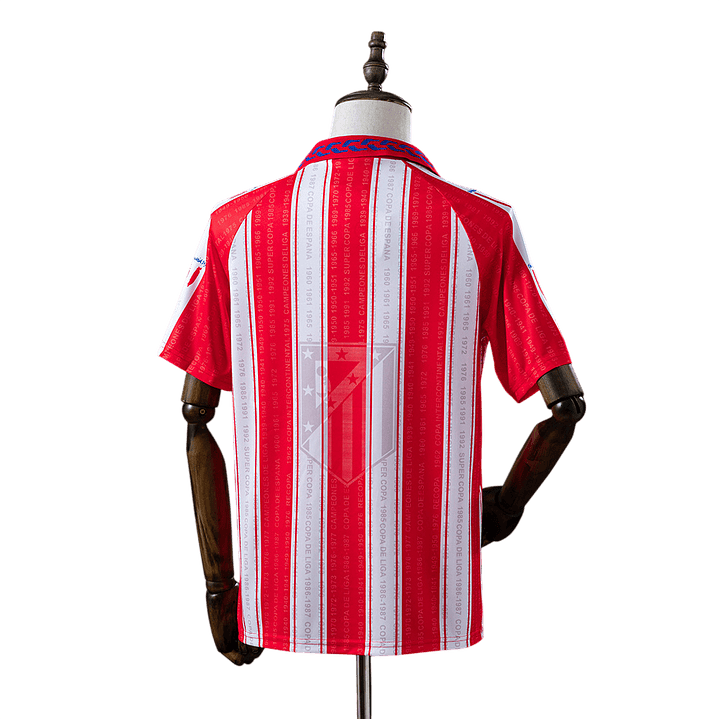 Atlético Madrid - Camisola Principal 95/96 Retro  2