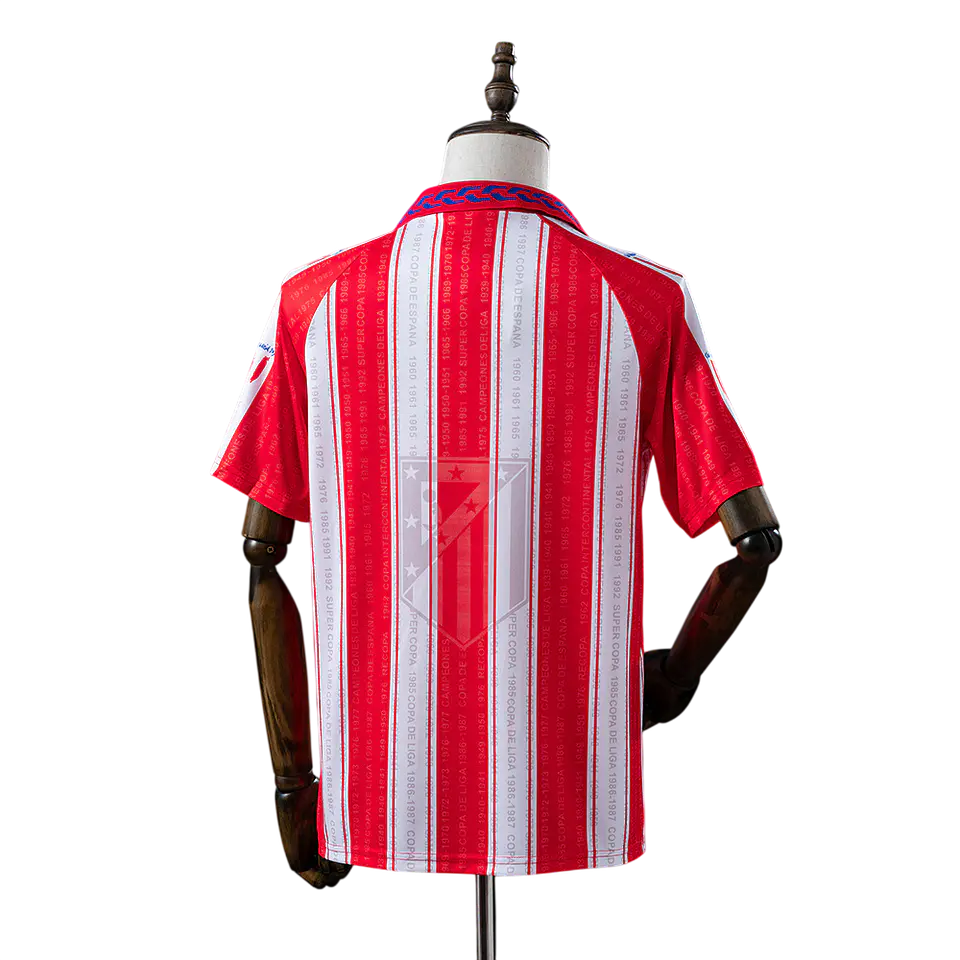 Atlético Madrid - Camisola Principal 95/96 Retro  2