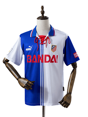 Atlético Madrid - Camisola Alternativa 96/97 Retro 