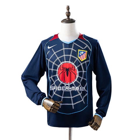 Atlético Madrid - Camisola Secundária 04/05 Retro Manga Comprida