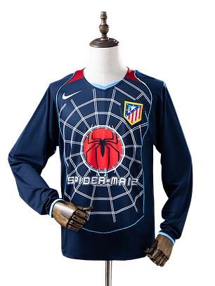Atlético Madrid - Camisola Secundária 04/05 Retro Manga Comprida