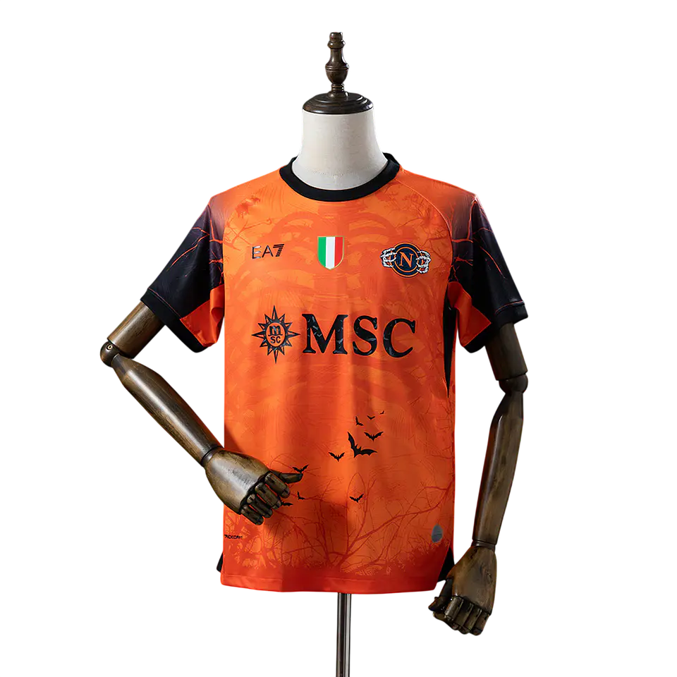 Nápoles - Camisola Laranja Edição Halloween 25/26 1