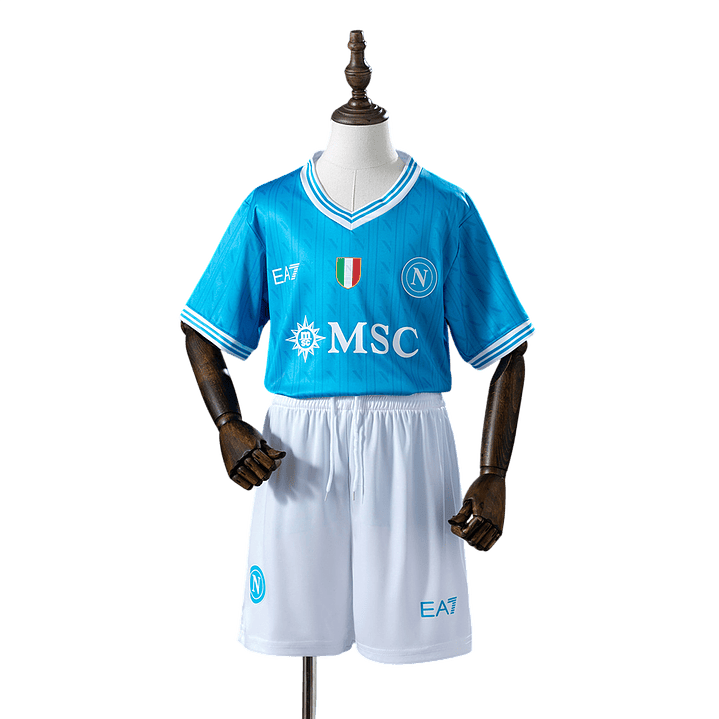 Nápoles - Kit Criança Principal 25/26 1