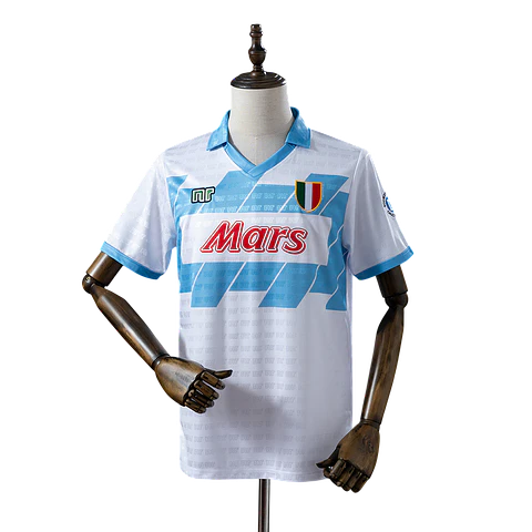 Nápoles - Camisola Secundária 90/91 Retro