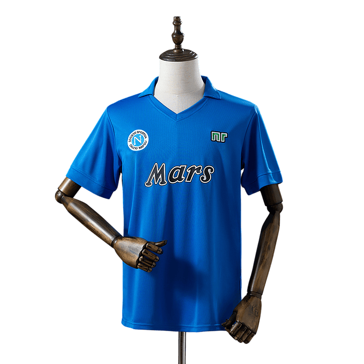 Nápoles - Camisola Principal 89/90 Retro 1