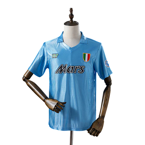 Nápoles - Camisola Principal 90/91 Retro