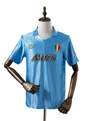 Nápoles - Camisola Principal 90/91 Retro