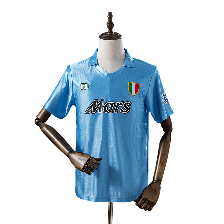 Nápoles - Camisola Principal 90/91 Retro 1