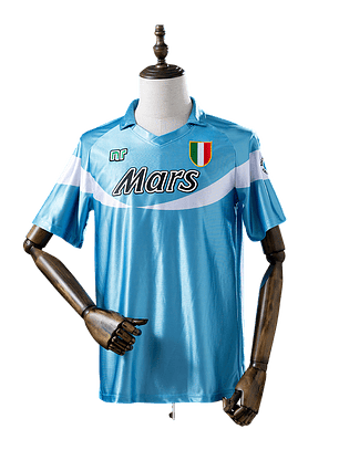 Nápoles - Camisola Principal v.2 90/91 Retro 