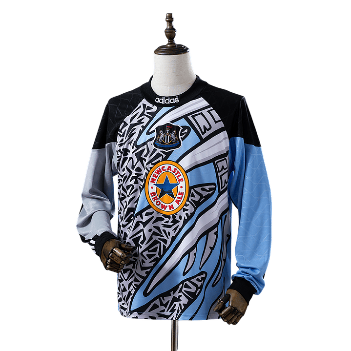 Newcastle - Camisola Guarda Redes Principal 95/96 Manga Comprida  1