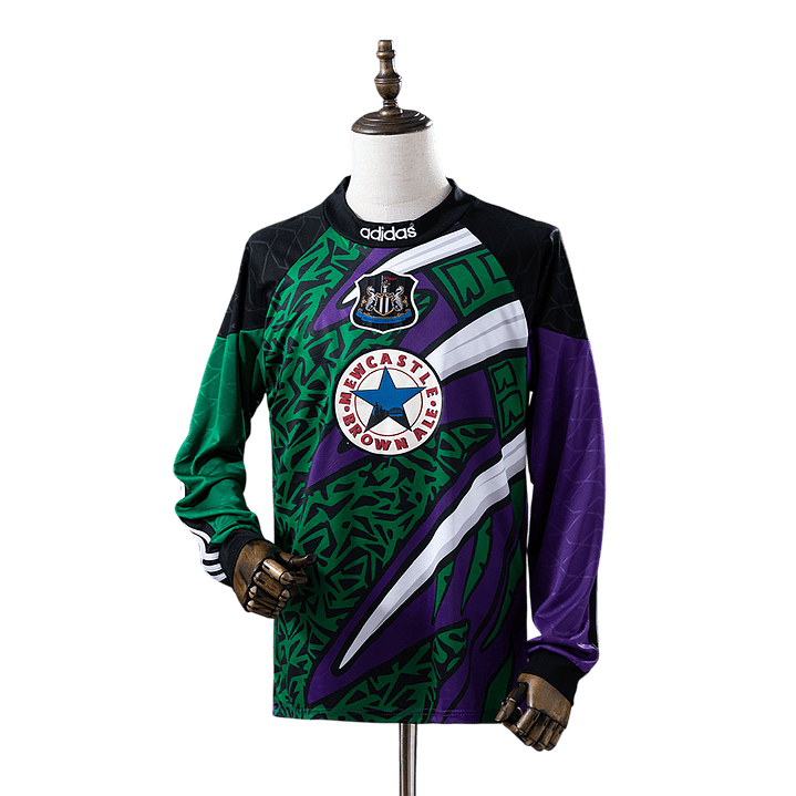 Newcastle - Camisola Guarda Redes Secundária 95/96 Manga Comprida 1