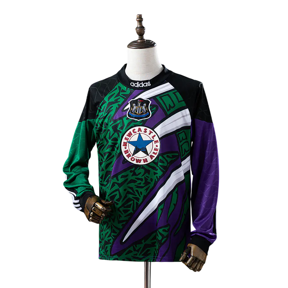 Newcastle - Camisola Guarda Redes Secundária 95/96 Manga Comprida 1
