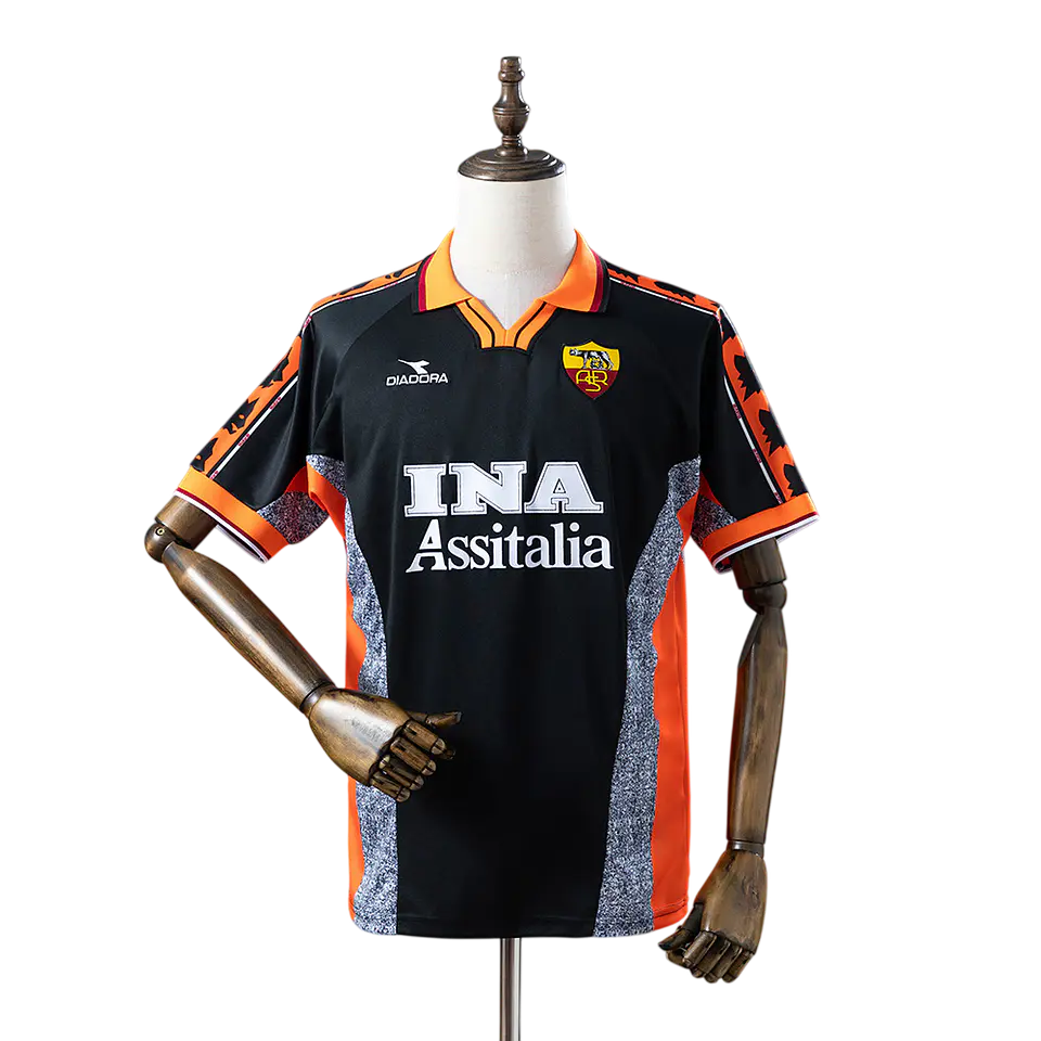 Roma - Camisola Alternativa 98/99 Retro 1