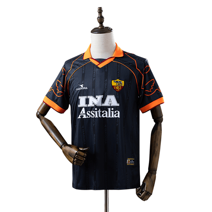 Roma - Camisola Alternativa 99/00 Retro 1