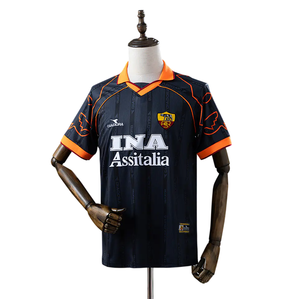 Roma - Camisola Alternativa 99/00 Retro 1