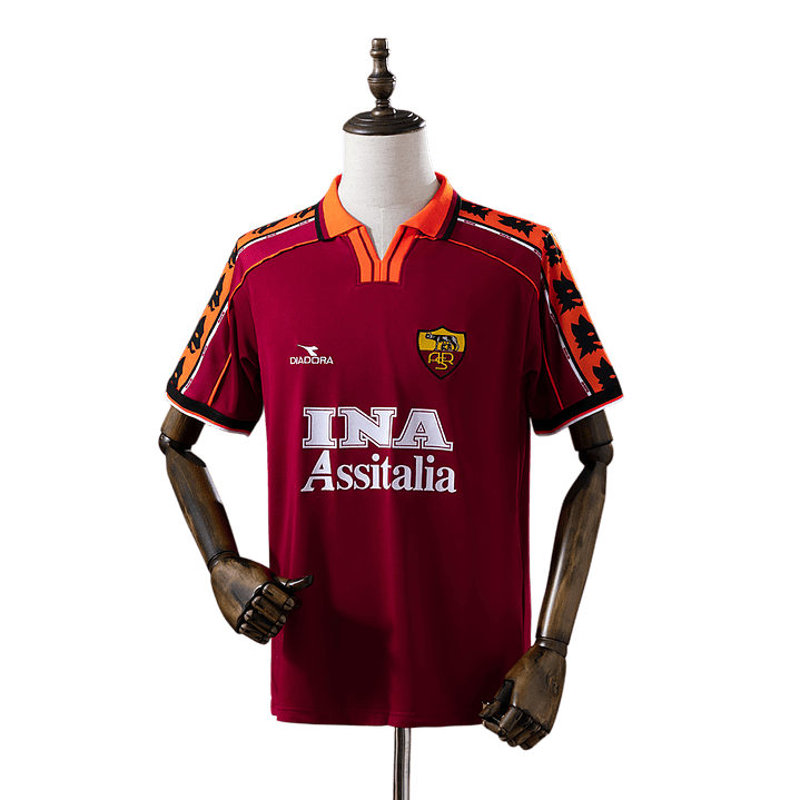 Roma - Camisola Principal 98/99 Retro 1