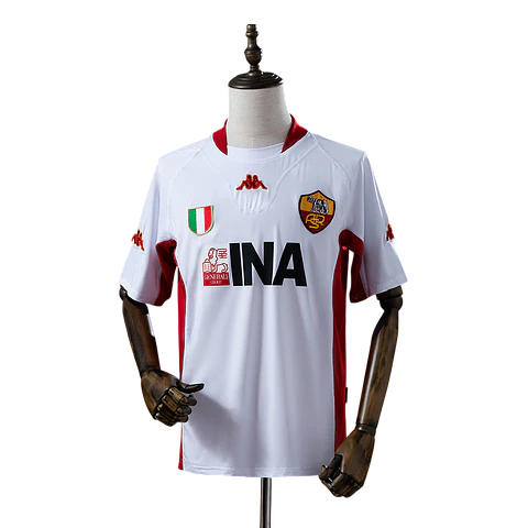Roma - Camisola Secundária 01/02 Retro