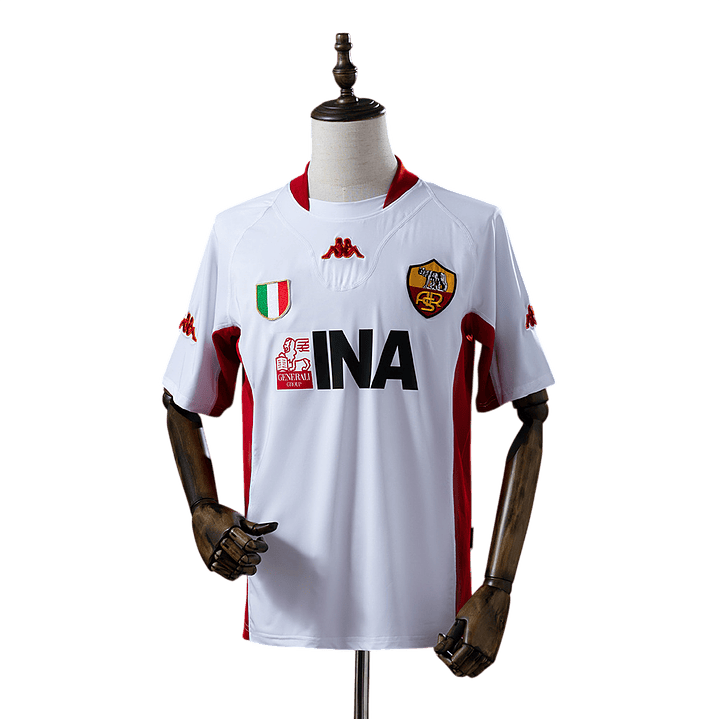 Roma - Camisola Secundária 01/02 Retro 1