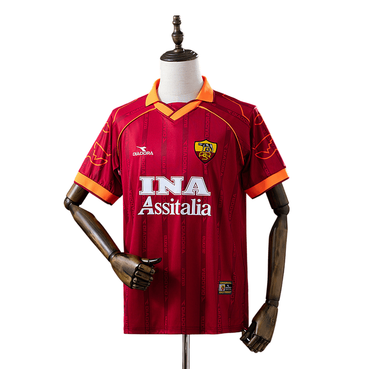 Roma - Camisola Principal 99/00 Retro 1