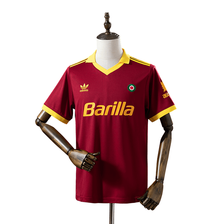 Roma - Camisola Principal 91/92 Retro 1