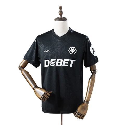 Wolverhampton - Camisola Preta Guarda Redes 25/26