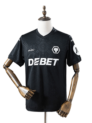 Wolverhampton - Camisola Preta Guarda Redes 25/26