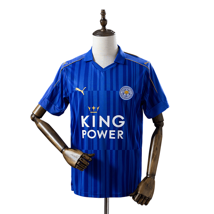 Leicester City - Camisola Principal 16/17 Retro 1