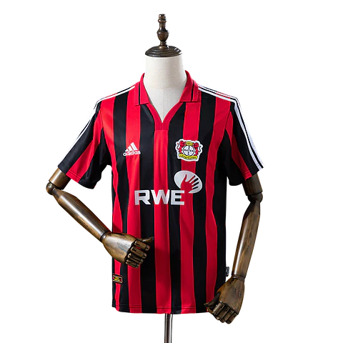 Bayer 04 Leverkusen - Camisola Principal 01/02 Retro