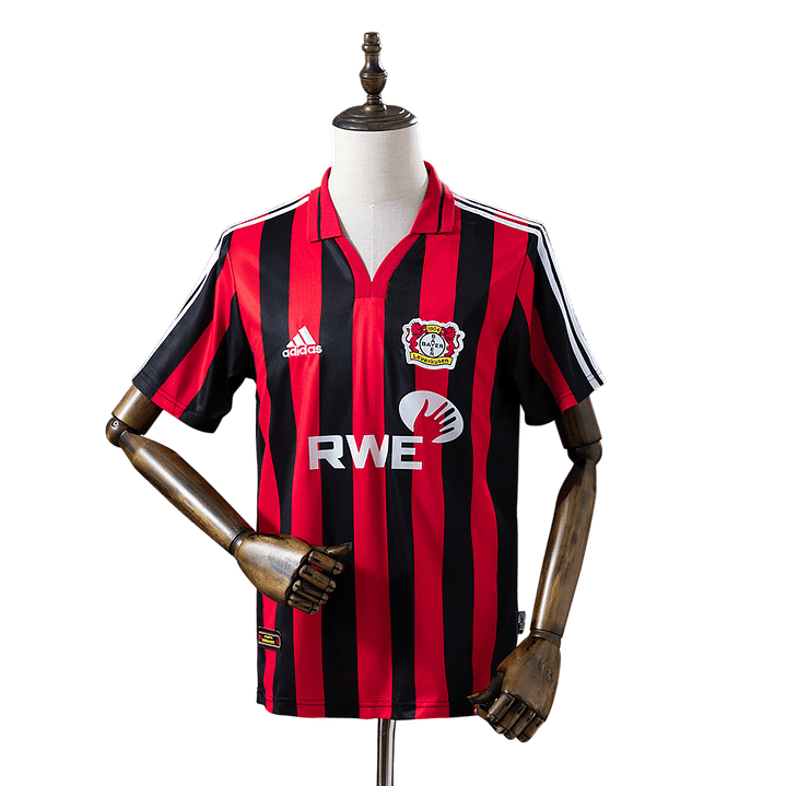 Bayer 04 Leverkusen - Camisola Principal 01/02 Retro 1
